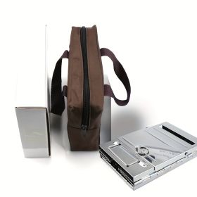 Encounter The Wonderful Outdoors, Starting From Owning An Integrated Folding Mini Stainless Steel Charcoal Stove.