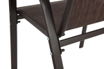 4 Piece Patio Chairs, Outdoor Camping Chairs with Breathable Textilene Fabric