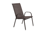 4 Piece Patio Chairs, Outdoor Camping Chairs with Breathable Textilene Fabric