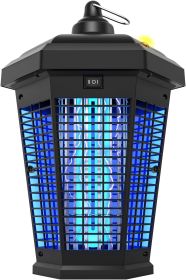 20W Mosquito Zapper Bug Zapper Outdoor, With Dusk To Dawn Light Sensor, 4200V Electric Bug Zapper Indoor For 2300 Sq Ft Coverage