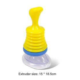 Travel Portable First Aid Choking Device Adults & Children 2 Size Choking Rescue Device Kits Home Simple Asphyxia Rescue Device (Ships From: China, Color: Gold suit)