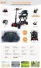 S302151-Electric folding mobility scooter