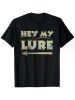 Men'S T-shirt 220g 100% Cotton -He'S My Lure His And Hers Fishing Matching Couples Anglers