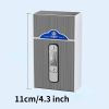 20-cigarettes Capacity Metal Cigarette Box With USB Rechargeable Safety Lighter