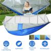 Camping Hammock with Net with 440 lb Capacity - Lightweight Camping Hammock Chair - Double or Single Size with Tree Strap and Included Carry Bag - Sui