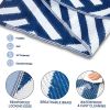 Outdoor Rug for Patio Clearance,Waterproof Mat,Reversible Mats, Plastic Straw Rug, Modern Area Rug for RV, Patio, Backyard, Deck, Picnic, Beach