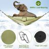 Camping Hammock with Net with 440 lb Capacity - Lightweight Camping Hammock Chair - Double or Single Size with Tree Strap and Included Carry Bag - Sui
